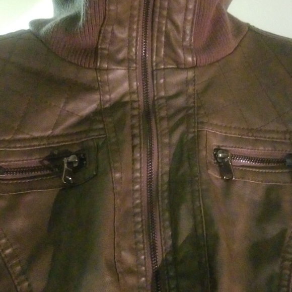 Cavalini Leather jacket - Picture 3 of 7